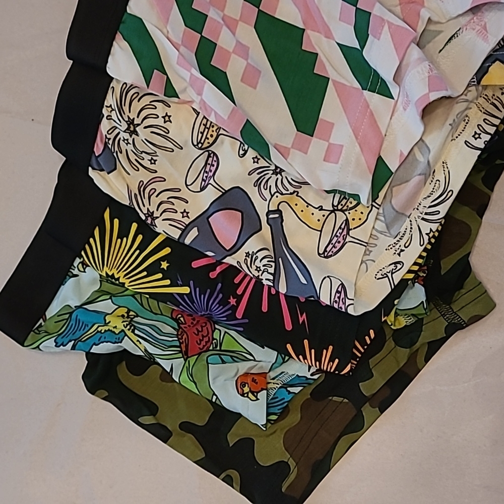 5 × Mens Medium Trunk Underwear Patterns ME UNDIES